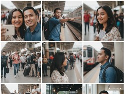 13 Prompt Gemini AI Bikin Kolase Foto yang Rapi ala Studio, Hasilnya Keren!