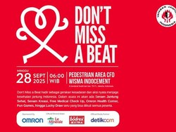 Peringatan World Heart Day Hadirkan Cek Kesehatan Gratis di CFD Jakarta