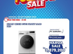 Buruan Beli! Sharp Mesin Cuci Cuma Rp 3 Jutaan di Transmart Full Day Sale