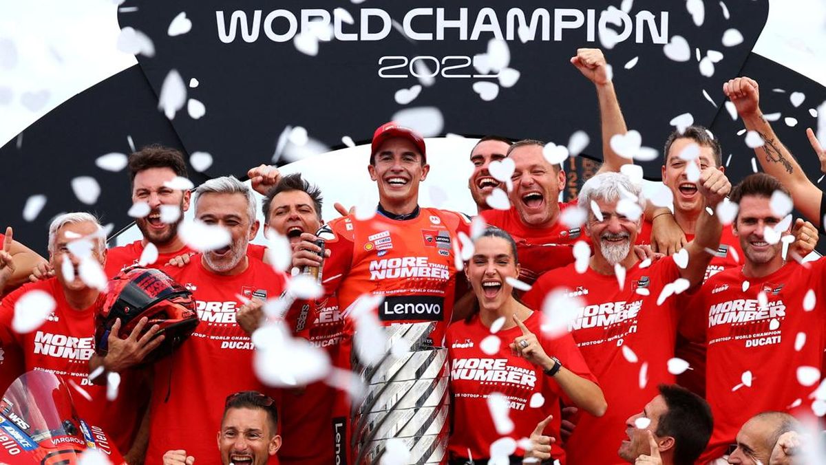 Ducati Lenovo Kunci Gelar Juara Dunia Tim MotoGP 2025 di Mandalika