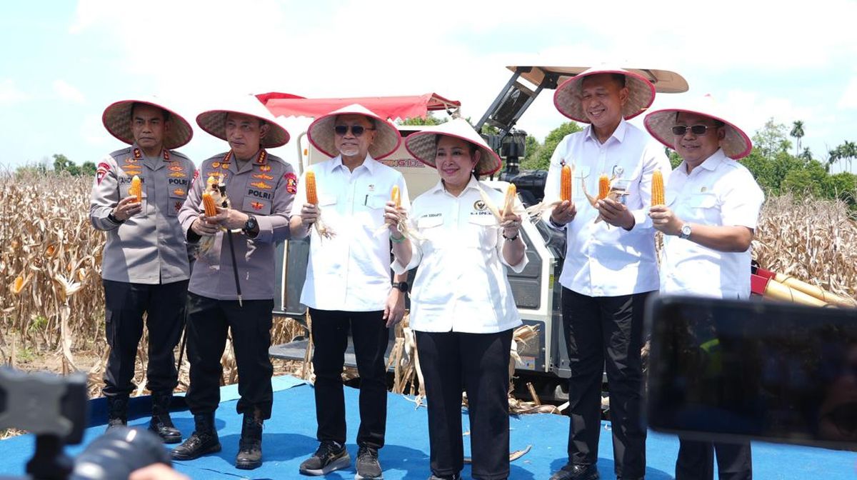 Menko Zulhas dan Kapolri Panen Raya Jagung: Kunci Lumbung Pangan Dunia