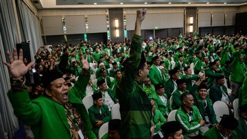 Aklamasi Mardiono hingga Penolakan Rommy di Muktamar PPP yang Ricuh