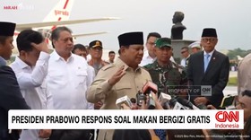 VIDEO: DItanya Jurnalis Parlando Soal MBG, Prabowo Langsung Balik Lagi