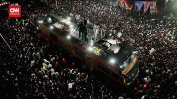 VIDEO: Horor Kampanye Politik Vijay Tewaskan 36 Orang  di India