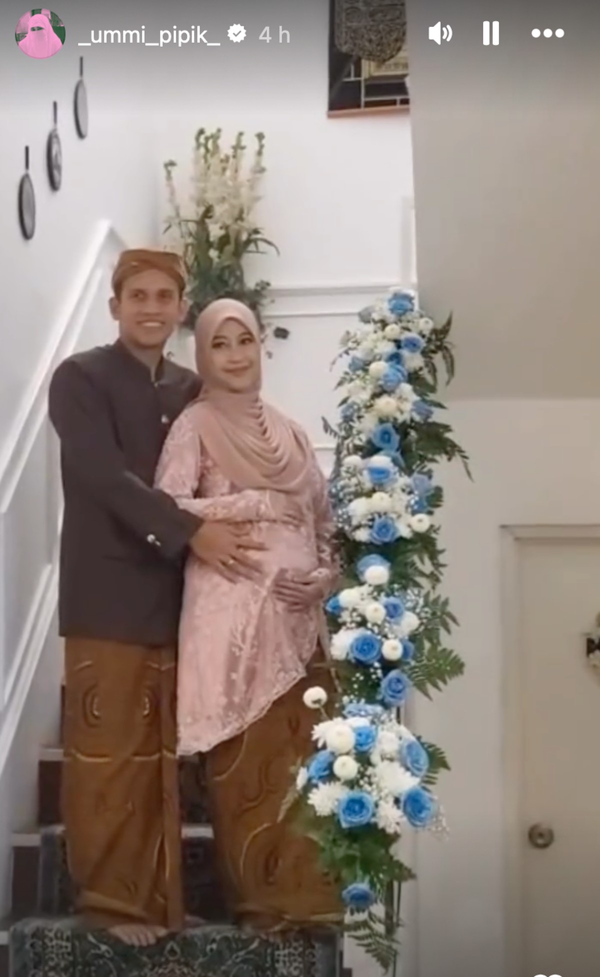 Tasyakuran 7 bulanan kehamilan Adiba Khanza