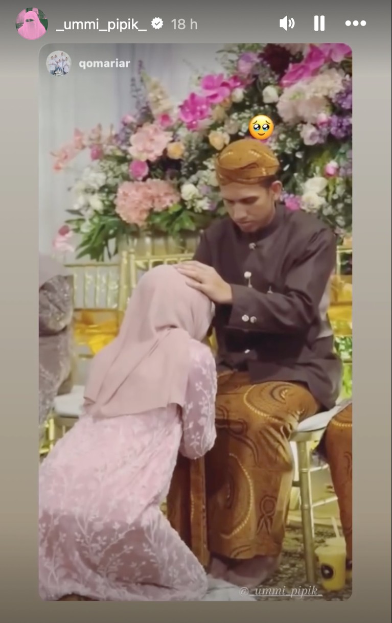Tasyakuran 7 bulanan kehamilan Adiba Khanza