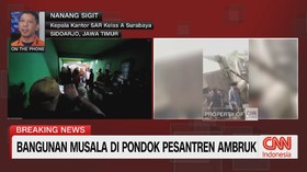 VIDEO:Bangunan Musala di Ponpes Al-khoziny Ambruk, 4 Korban Dievakuasi