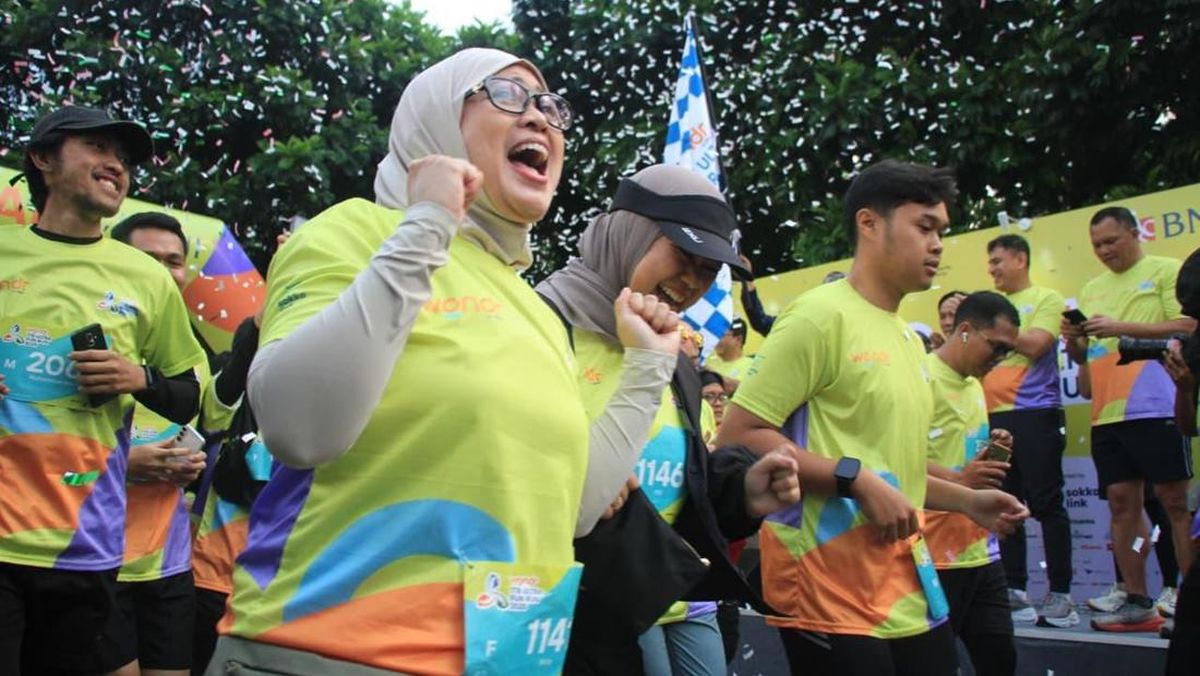 Wondr ITB Ultra Marathon Usai, BNI-ITB Perkuat Kolaborasi Pendidikan