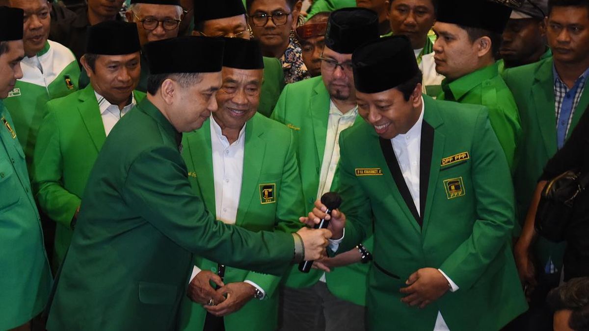 PPP Kubu Agus Suparmanto Serahkan Hasil Muktamar X ke Kemenkum