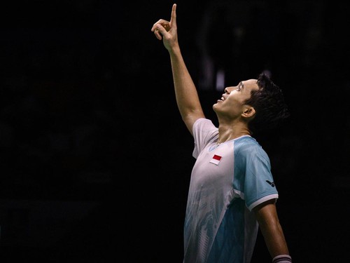FOTO: Detik-detik Jonatan Christie Sabet Gelar Juara Korea Open 2025
