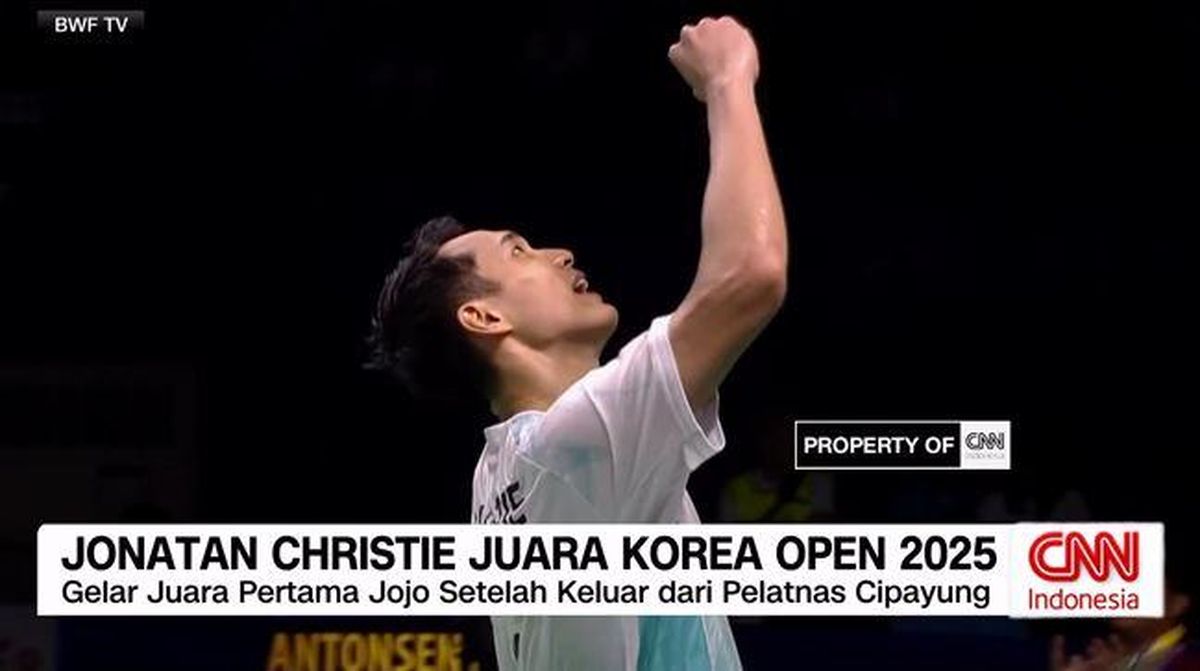 VIDEO: Jonathan Christie Juara Korea Open 2025