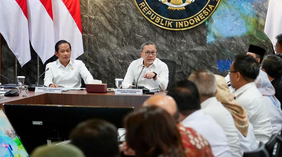 Menko Zulhas Dorong Penguatan Tata Kelola Kawasan Swasembada Pangan