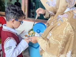 Harga Rp 10 Ribu, Ini Penampakan Menu Dapur Sehat SD di Solo yang Tolak MBG