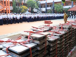 SMP Negeri 1 Gresik Mulai Laksanakan Program Makan Bergizi Gratis
