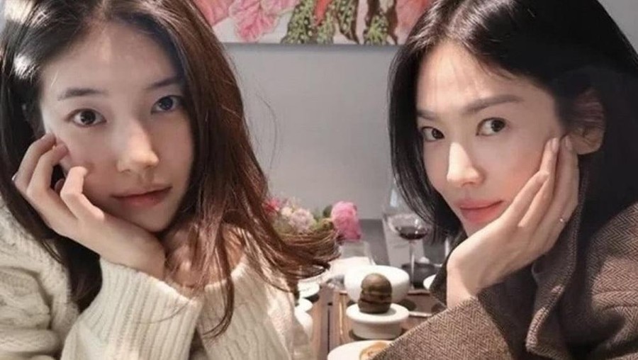 Song Hye Kyo unggah hadiah dari Bae Suzy
