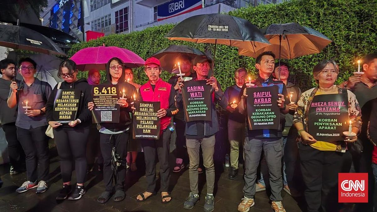 Koalisi Sipil Gelar Peringatan Satu Bulan Kematian Affan, Menolak Lupa