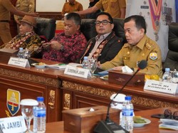 Terima Kunker Komisi II DPR RI, Gubernur Jambi Bahas Pengawasan PNPB