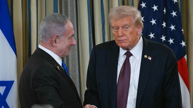 Berikut 20 poin isi proposal Trump soal Gaza yang diajukan ke Netanyahu pada Senin (29/9) di Gedung Putih.