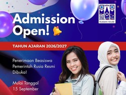 Pemerintah Rusia Buka Kesempatan Beasiswa untuk Mahasiswa Indonesia