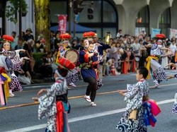 Atraksi Pemanah hingga Pawai, Begini Riuhnya Festival Musim Gugur Morioka