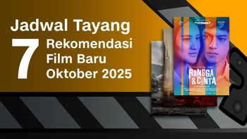 INFOGRAFIS: Jadwal Tayang 7 Rekomendasi Film Baru Oktober 2025