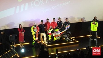 Kabar Sport CNN Terbaru : Dibuka Rossi, Pertamina Enduro VR46 Pakai Livery Batik di Mandalika