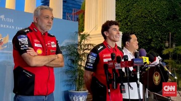 Kabar Sport CNN Terbaru : Marquez Temui Prabowo di Istana Jelang Balapan MotoGP Mandalika