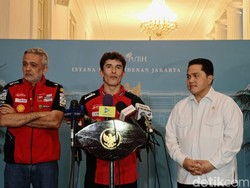 Marc Marquez Bertemu Prabowo di Istana Jelang MotoGP Mandalika 2025