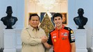 Marc Marquez saat meet and greet di Autograph Thamrin&comma; Jakarta Pusat&comma; Selasa &lpar;30&sol;9&sol;2025&rpar;&period;