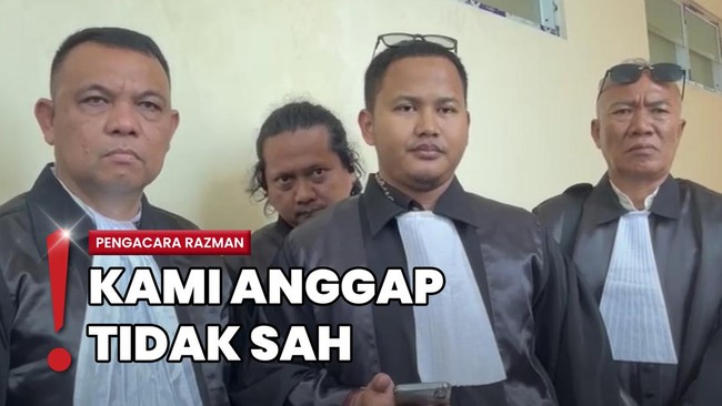 Pengacara Walk Out Tak Terima Razman Dihukum 1,5 Tahun Penjara