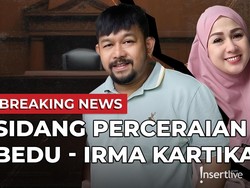 Live Streaming: Sidang Perdana Cerai Bedu dan Irma Kartika