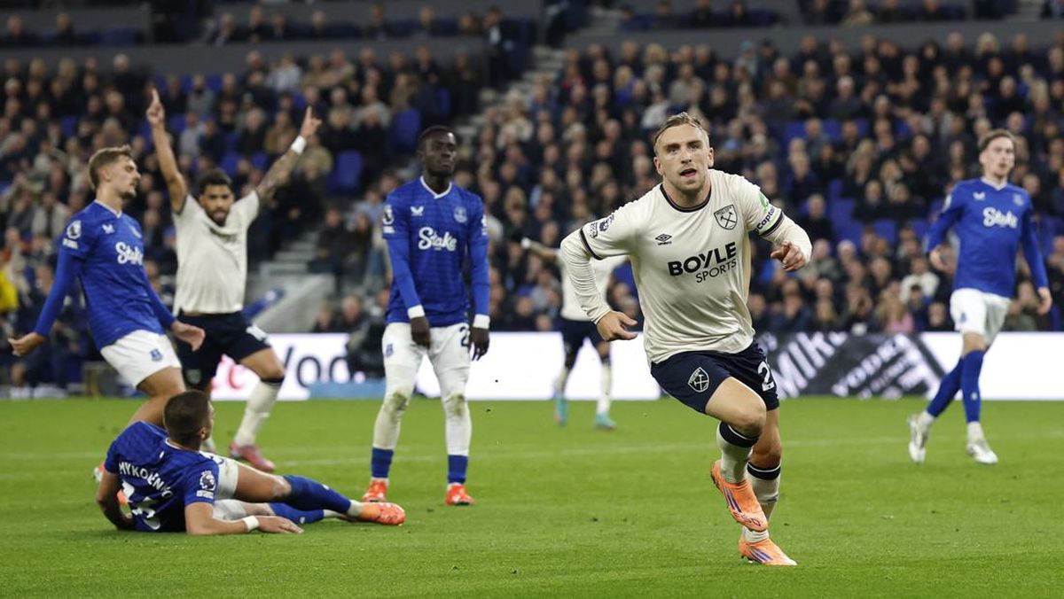 Hasil Liga Inggris: Gol Indah Bowen, West Ham Tahan Everton