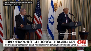 VIDEO: Trump: Netanyahu Setujui Proposal Perdamaian Gaza