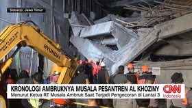 VIDEO: Kronologi Ambruknya Musala Pesantren Al Khoziny
