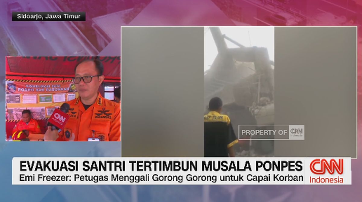 VIDEO: Basarnas akan Menggali Gorong-gorong untuk Capai Titik Korban