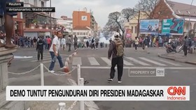 VIDEO: Demo Tuntut Pengunduran Diri Presiden Madagaskar