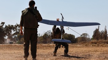 FOTO: Penampakan Skylark 3, Drone Canggih Andalan Israel