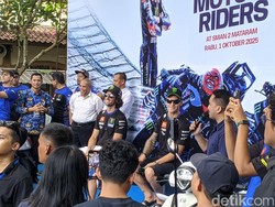 Fabio dan Alex Rins Sapa Siswa SMA 2 Mataram Sebelum Balapan di Mandalika
