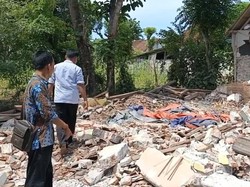 Imbas Gempa Sumenep, Madrasah di Probolinggo Ambruk Rata dengan Tanah