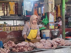 Harga Daging Ayam Kerek Inflasi NTB September 2025