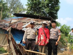Iptu Nyarna Gerakkan Hari Sedekah, Bedah 100 Rumah Tak Layak Huni Sejak 2010