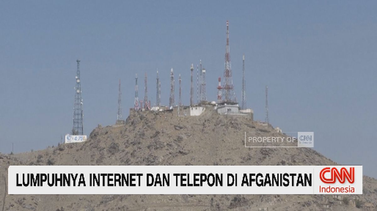 VIDEO: Lumpuhnya Internet dan Telepon di Afganistan