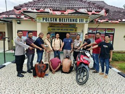 2 Pencuri Motor Lintas Desa di OKU Timur Ditangkap Polisi