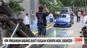 VIDEO: KPK Pindahkan Barang Bukti Dugaan Korupsi Noel Ebenezer