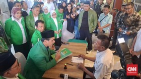 PPP Kubu Agus Suparmanto Serahkan Hasil Muktamar X ke Kemenkum