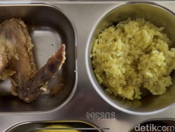 Penampakan Nasi MBG Berlendir yang Ditolak SMPN 5 Rembang