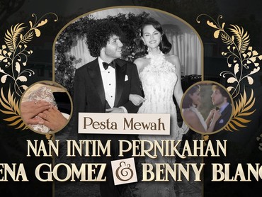 img-title Pesta Mewah nan Intim Pernikahan Selena Gomez dan Benny Blanco
