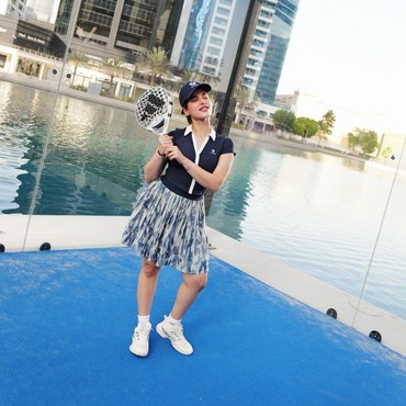 Segini Biaya yang Diperlukan untuk Main Padel di Dubai seperti Tasya Farasya