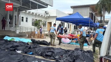 VIDEO: Gempa Filipina, Korban Tewas Berjatuhan, Petugas Kewalahan