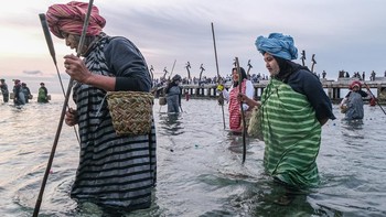 FOTO: Festival Wowine Wakatobi, Simbol Ketangguhan Perempuan Maritim